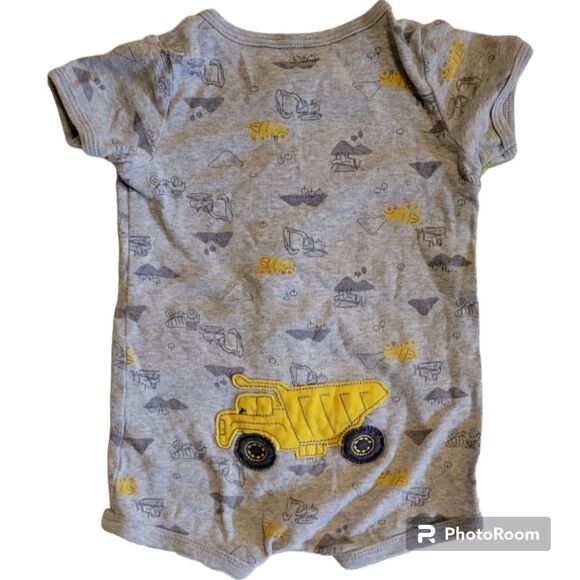 Carter's Dump Truck romper - Picture 2 of 4